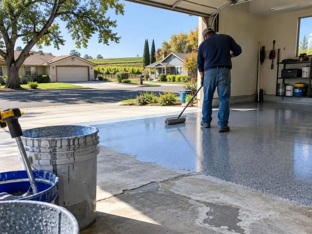 Garage Floor Coating in Lodi, CA